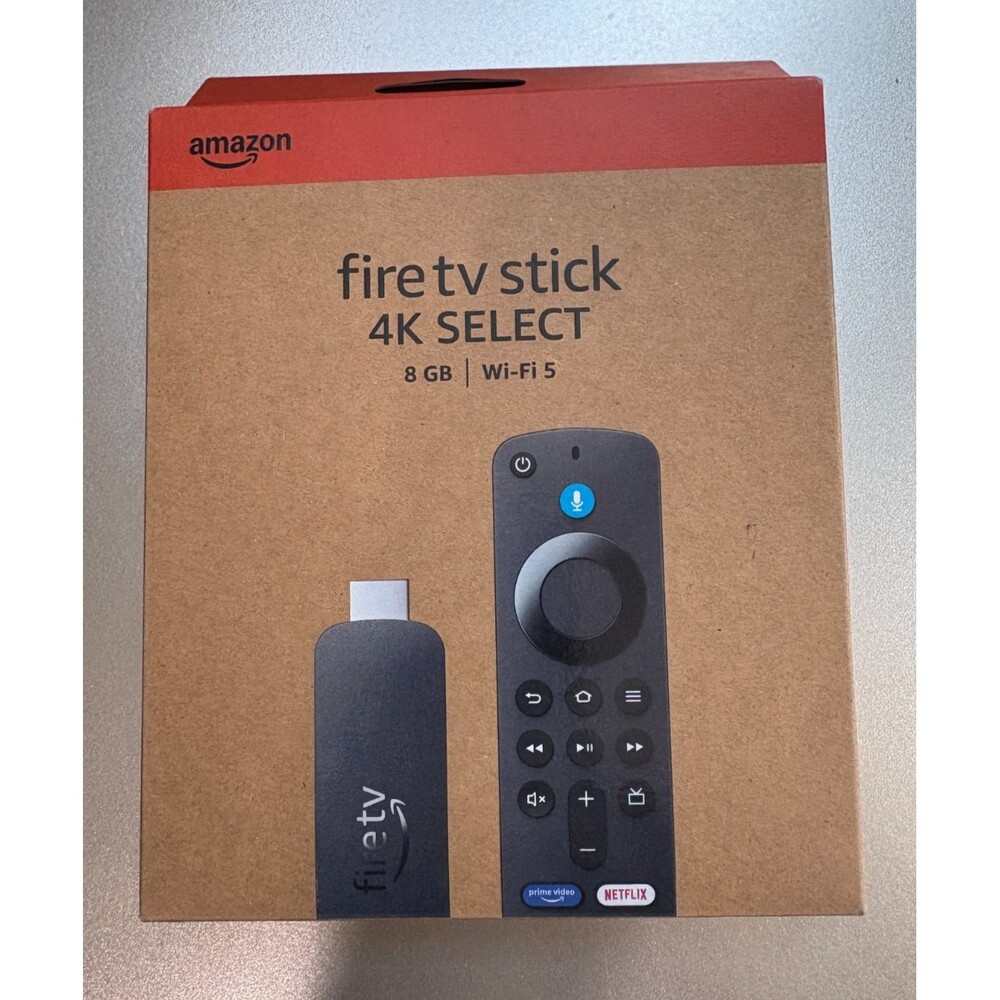 New 2025 - Amazon Fire TV Stick 4K SELECT UltraHD Streaming w/Remote AI-Powered